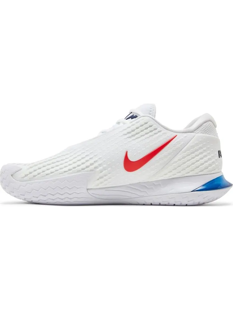 Кроссовки Nike NikeCourt Zoom Vapor Cage 4 Rafa 'White Binary Blue Red' — изображение 3 из 8, белый