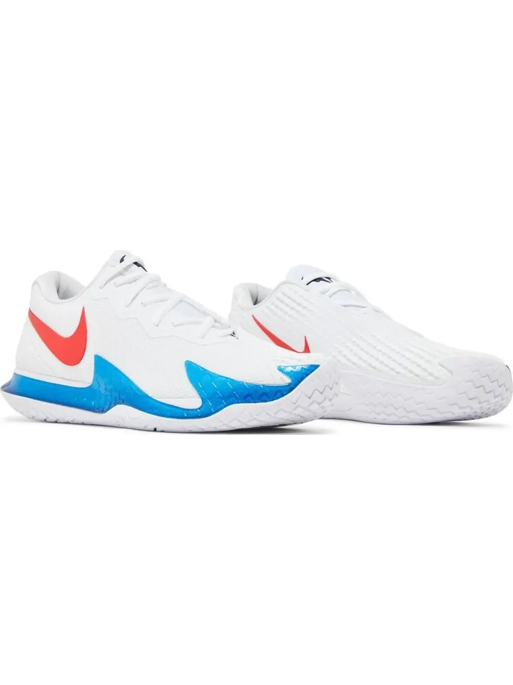Кроссовки Nike NikeCourt Zoom Vapor Cage 4 Rafa 'White Binary Blue Red' — изображение 8 из 8, белый