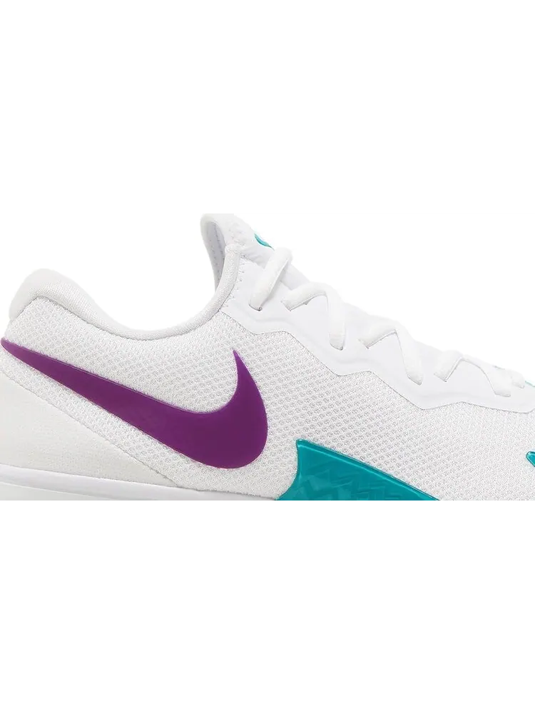 Кроссовки Nike NikeCourt Zoom Vapor Cage 4 Rafa 'White Washed Teal' — изображение 2 из 8, белый