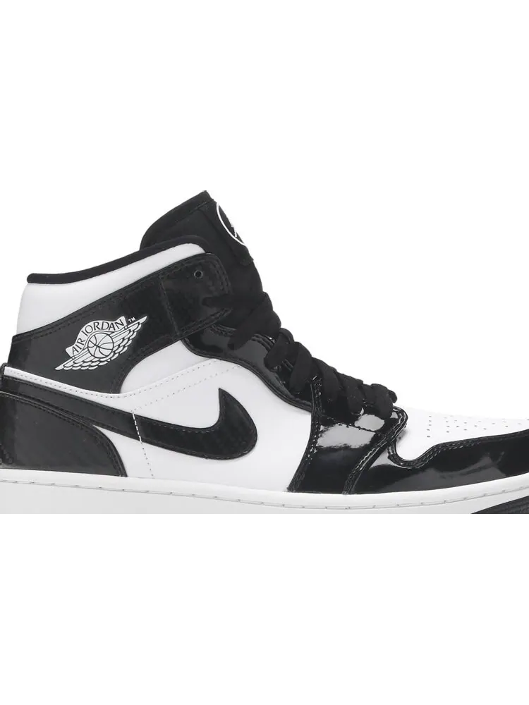 Кроссовки Air Jordan 1 Mid SE All Star 2021 — изображение 2 из 8, черный