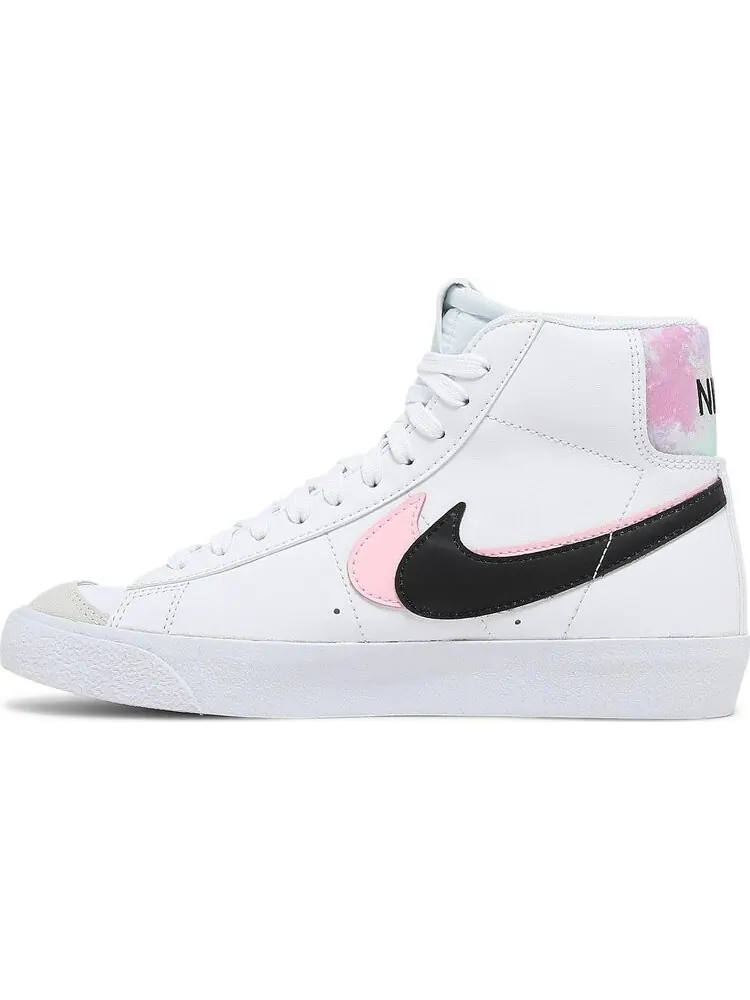Кроссовки Nike Blazer Mid '77 SE GS 'White Arctic Punch' — изображение 3 из 8, белый