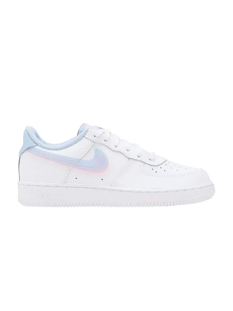 Кроссовки Nike Air Force 1 LV8 PS 'Double Swoosh' — изображение 1 из 1, белый//светлый синий