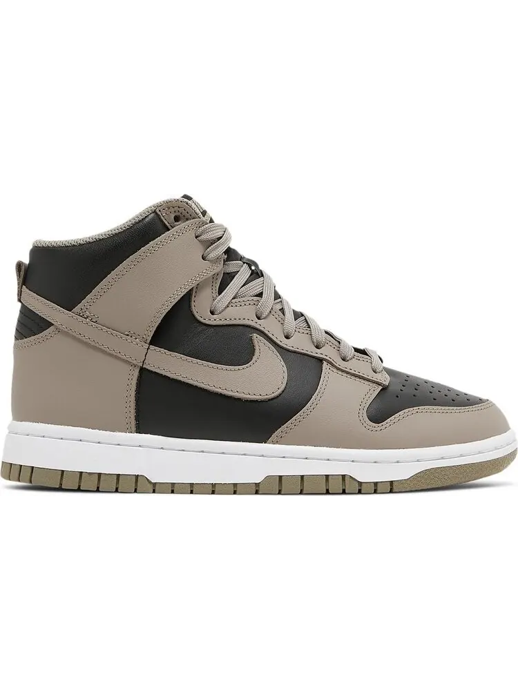 Кроссовки Nike Wmns Dunk High 'Moon Fossil' — изображение 1 из 8, коричневый