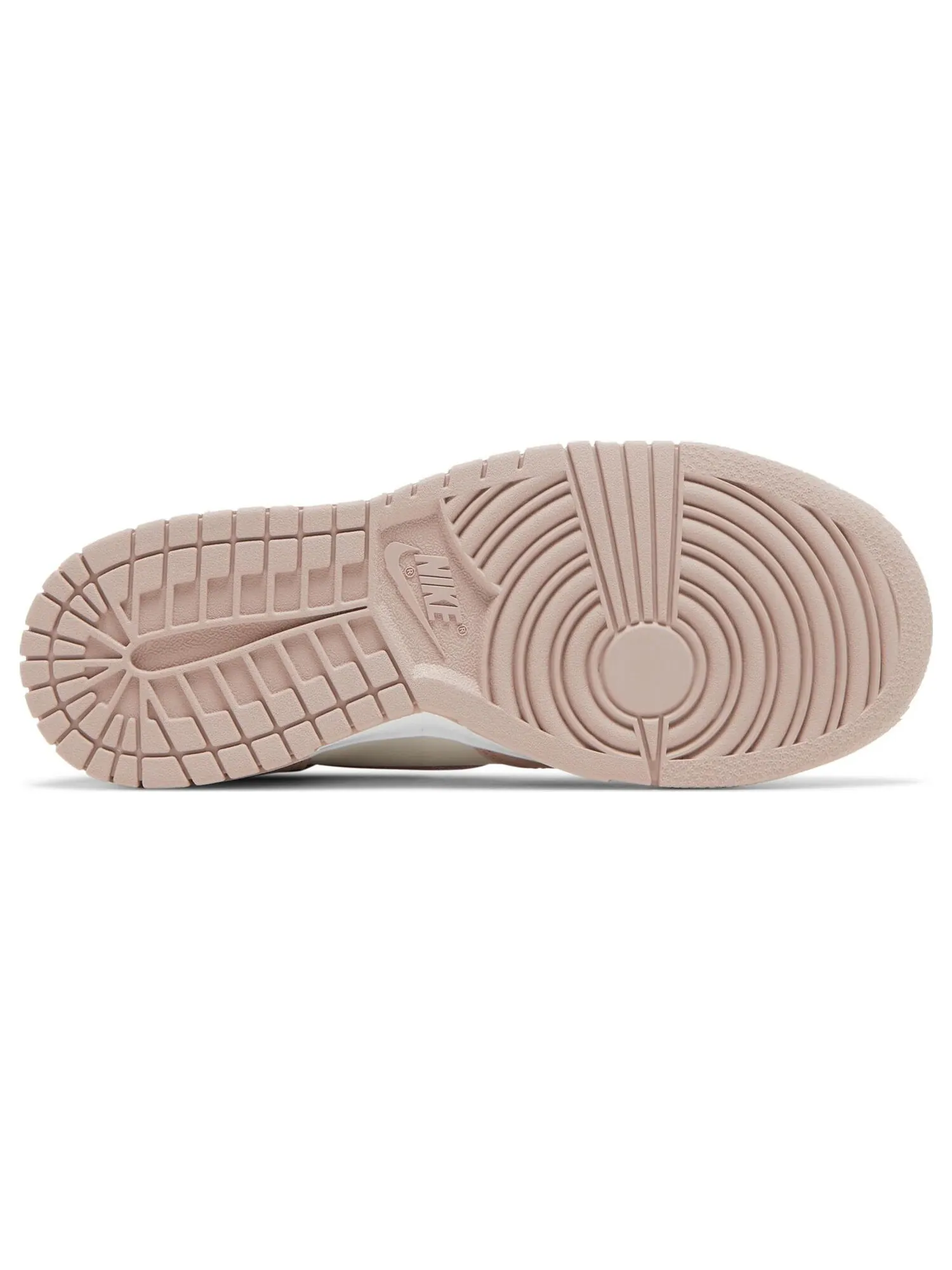 Кроссовки Nike Wmns Dunk High 'Pink Oxford' — изображение 4 из 8, бежевый
