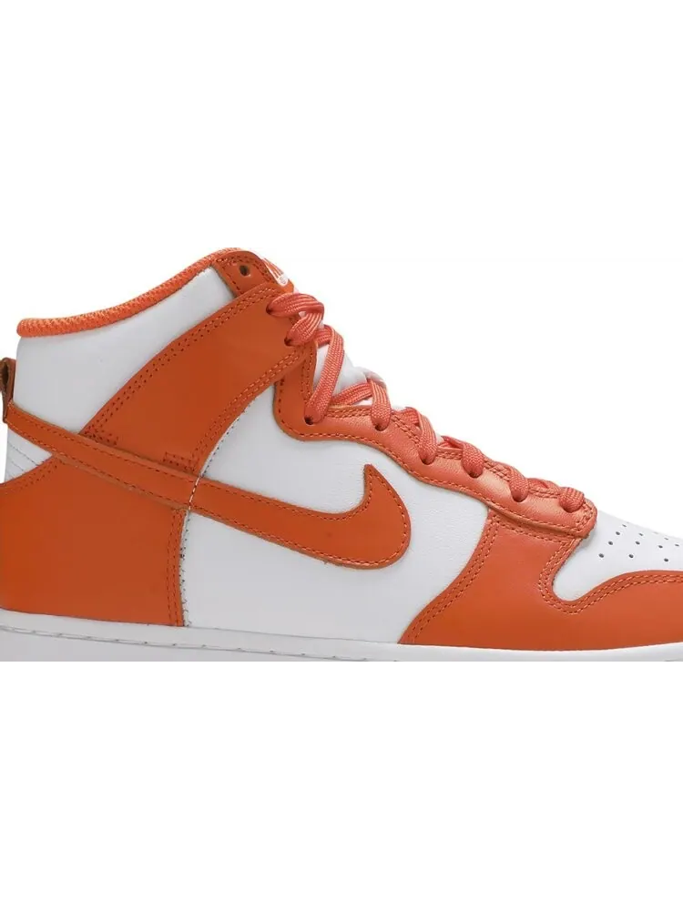 Кроссовки Nike Wmns Dunk High 'Syracuse' 2021 — изображение 2 из 8, оранжевый