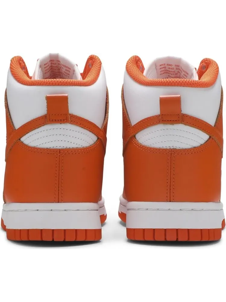 Кроссовки Nike Wmns Dunk High 'Syracuse' 2021 — изображение 6 из 8, оранжевый