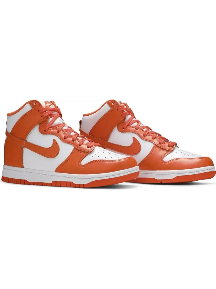 Кроссовки Nike Wmns Dunk High 'Syracuse' 2021 — изображение 8 из 8, оранжевый