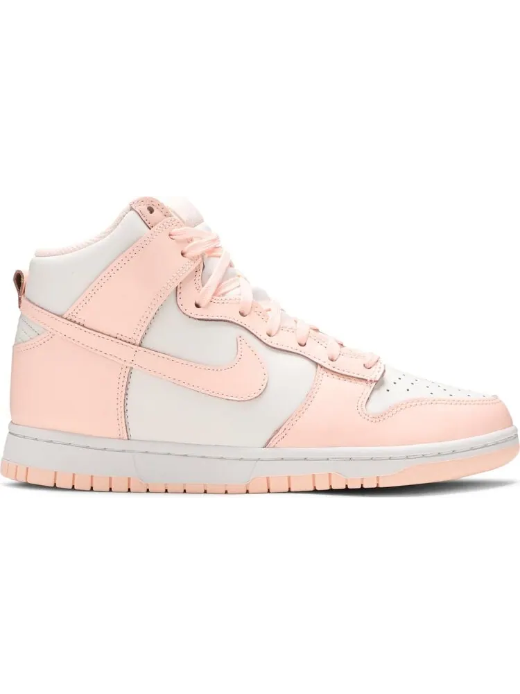 Кроссовки Nike Wmns Dunk High 'Crimson Tint' — изображение 1 из 8, розовый