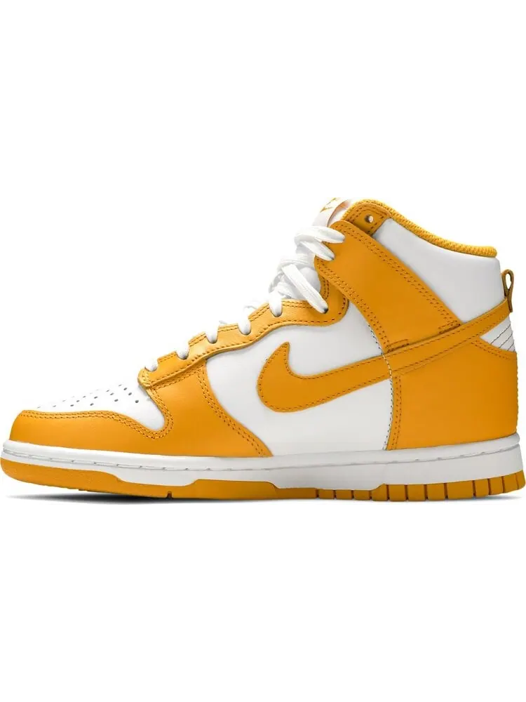 Кроссовки Nike Wmns Dunk High 'Dark Sulfur' — изображение 3 из 8, желтый