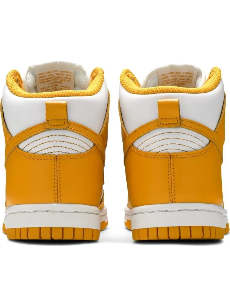 Кроссовки Nike Wmns Dunk High 'Dark Sulfur' — изображение 6 из 8, желтый