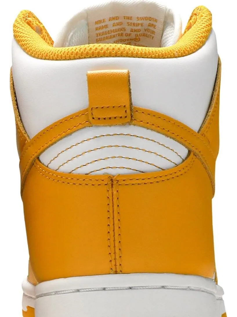 Кроссовки Nike Wmns Dunk High 'Dark Sulfur' — изображение 7 из 8, желтый