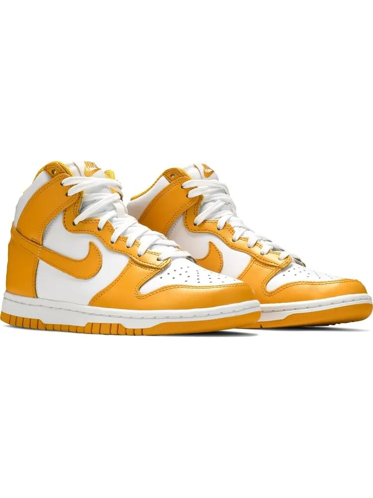 Кроссовки Nike Wmns Dunk High 'Dark Sulfur' — изображение 8 из 8, желтый