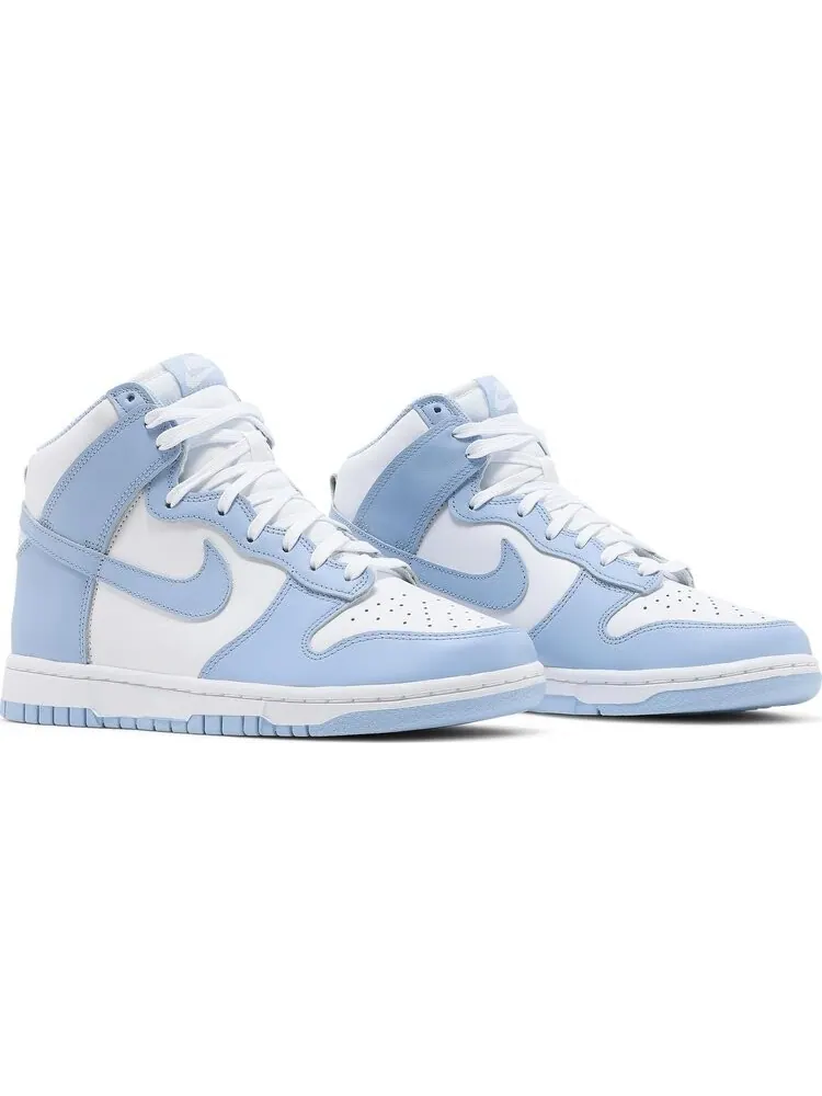 Кроссовки Nike Wmns Dunk High 'Aluminum' — изображение 8 из 10, белый