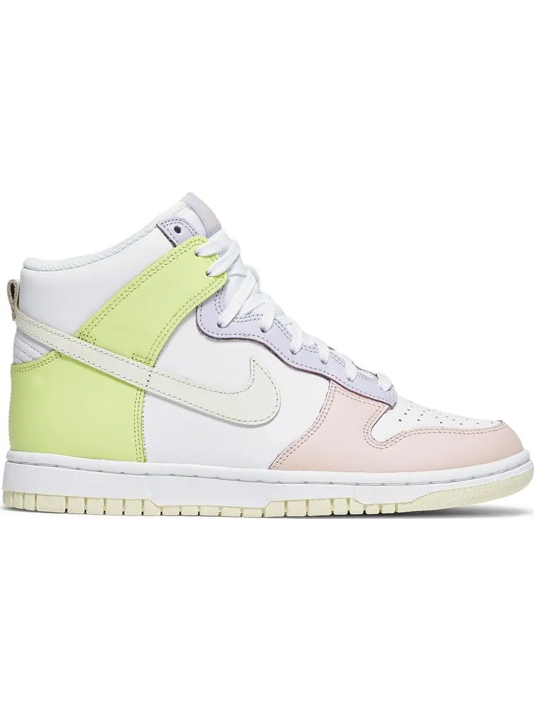 Кроссовки Nike Wmns Dunk High 'Lemon Twist' — изображение 1 из 10, белый