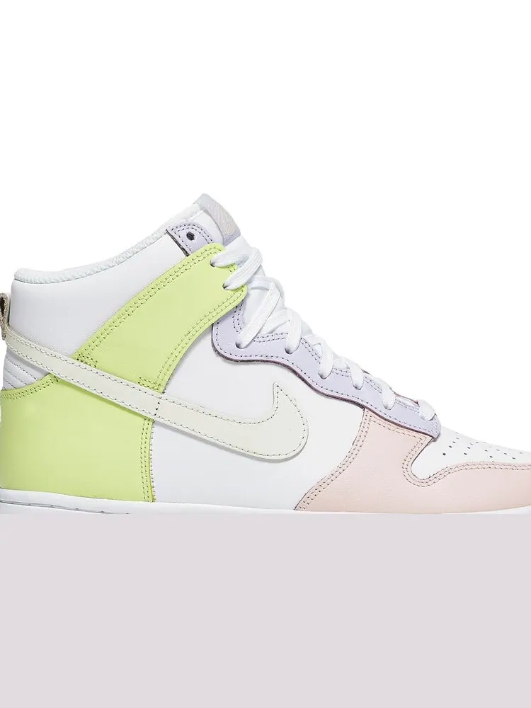 Кроссовки Nike Wmns Dunk High 'Lemon Twist' — изображение 2 из 10, белый