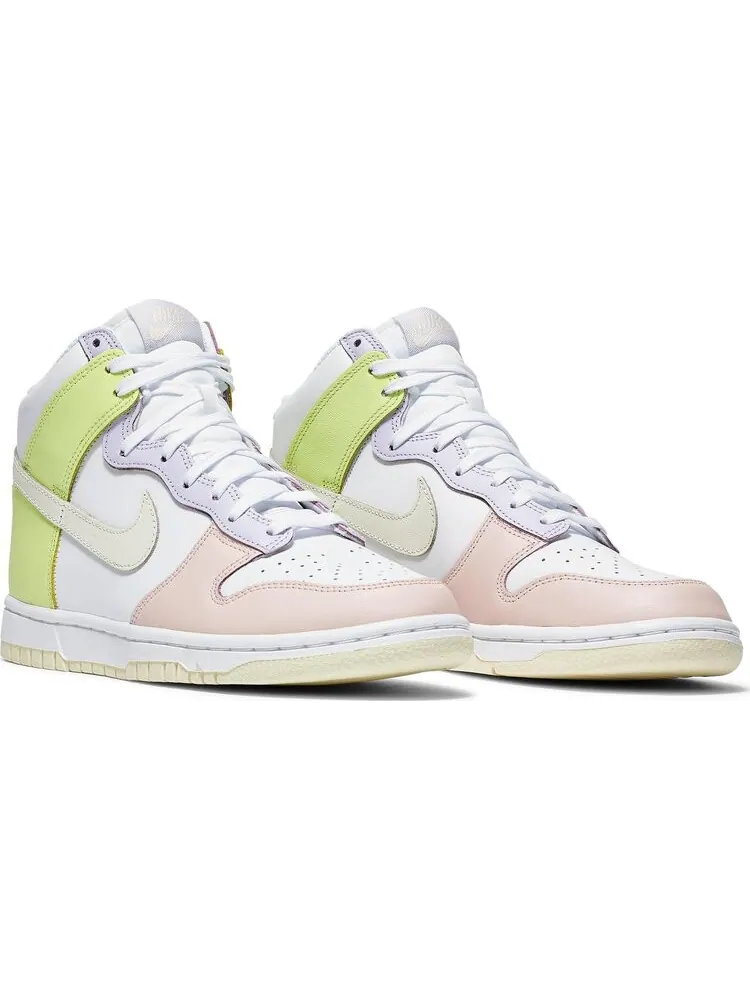 Кроссовки Nike Wmns Dunk High 'Lemon Twist' — изображение 8 из 10, белый