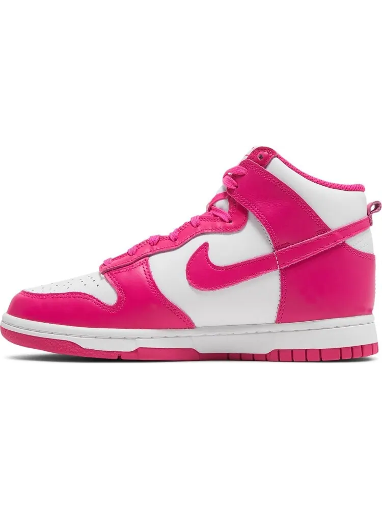 Кроссовки Nike Wmns Dunk High 'Pink Prime' — изображение 3 из 8, белый