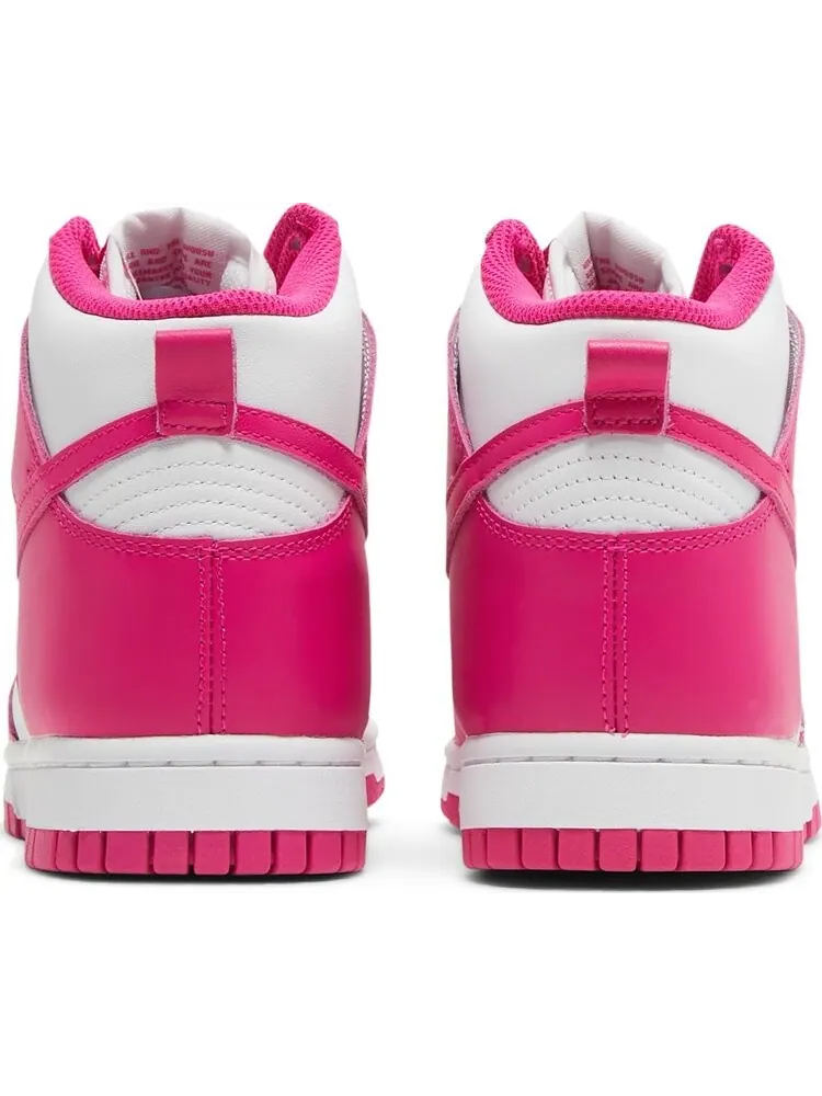 Кроссовки Nike Wmns Dunk High 'Pink Prime' — изображение 6 из 8, белый
