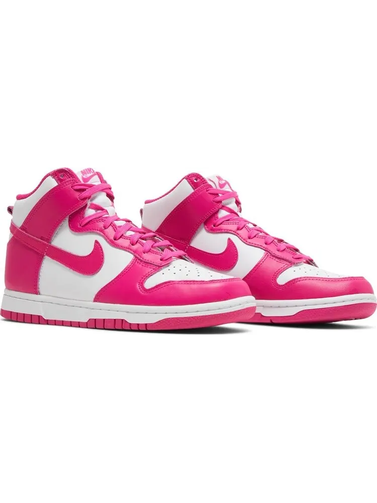 Кроссовки Nike Wmns Dunk High 'Pink Prime' — изображение 8 из 8, белый