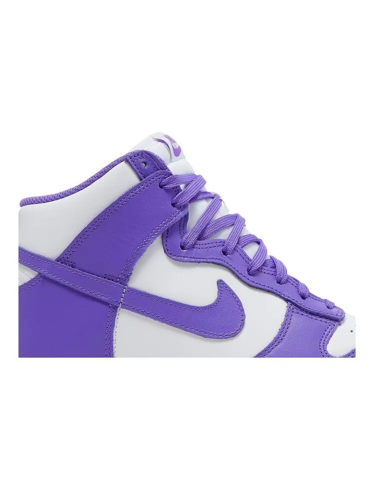 Кроссовки Nike Wmns Dunk High Court Purple — изображение 2 из 6, фиолетовый
