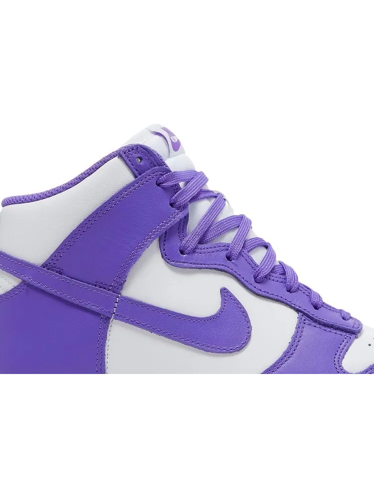 Кроссовки Nike Wmns Dunk High 'Court Purple' — изображение 2 из 8, фиолетовый