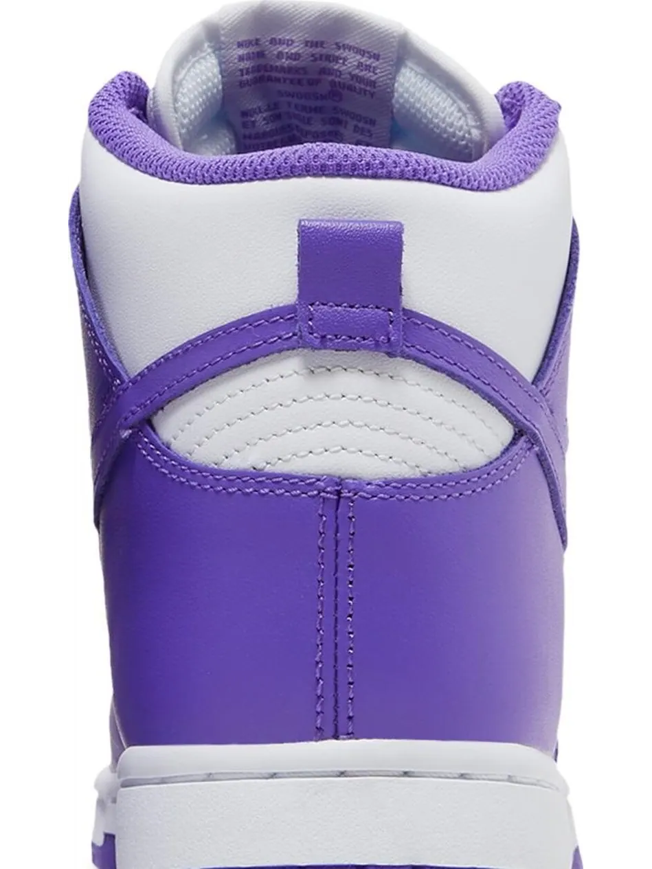 Кроссовки Nike Wmns Dunk High 'Court Purple' — изображение 7 из 8, фиолетовый