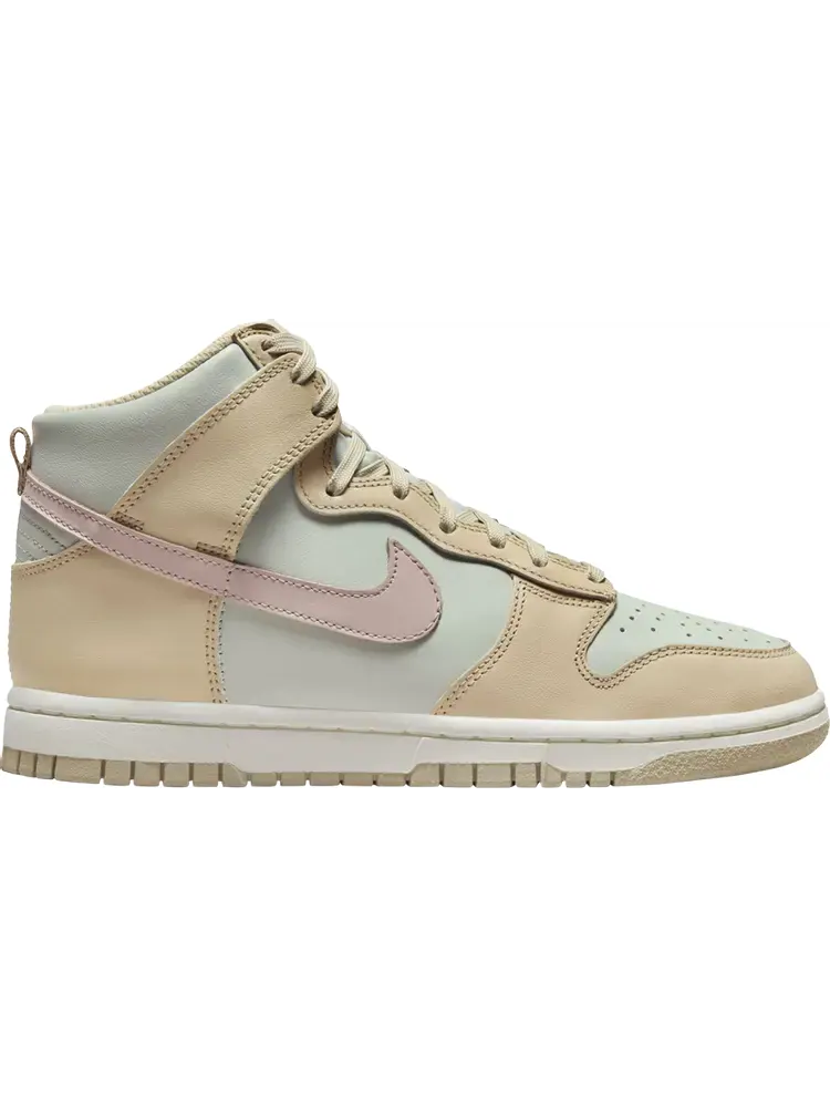 Кроссовки Wmns Dunk High 'Sand Drift Pink Oxford' — изображение 1 из 1, загар