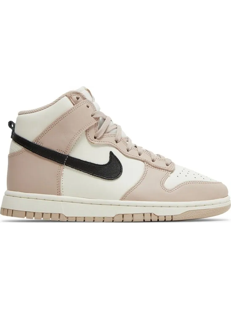 Кроссовки Nike Wmns Dunk High 'Fossil Stone' — изображение 1 из 8, бежевый