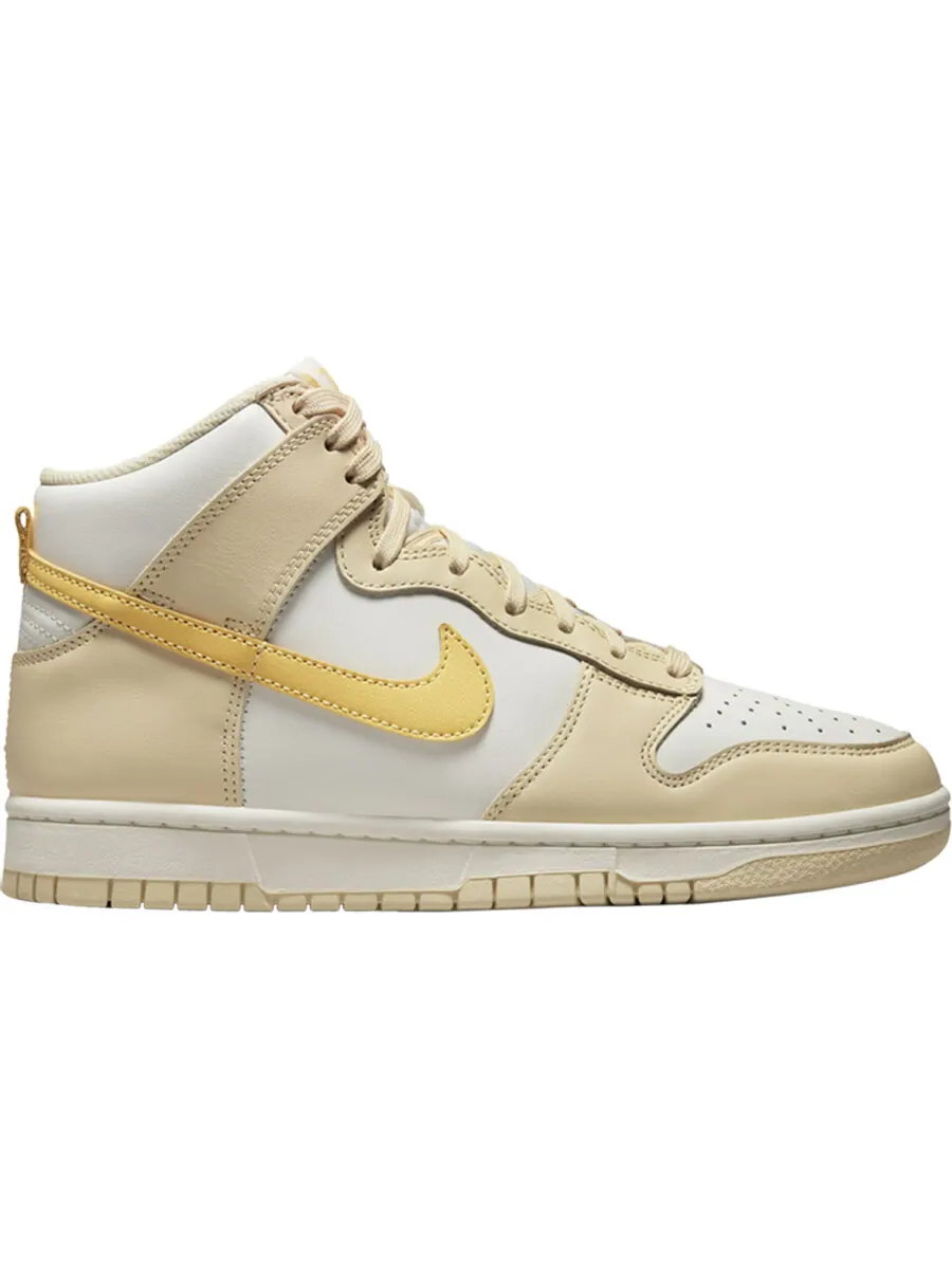 Кроссовки Nike Wmns Dunk High 'Pale Vanilla Topaz' — изображение 1 из 1, кремовый/мультиколор