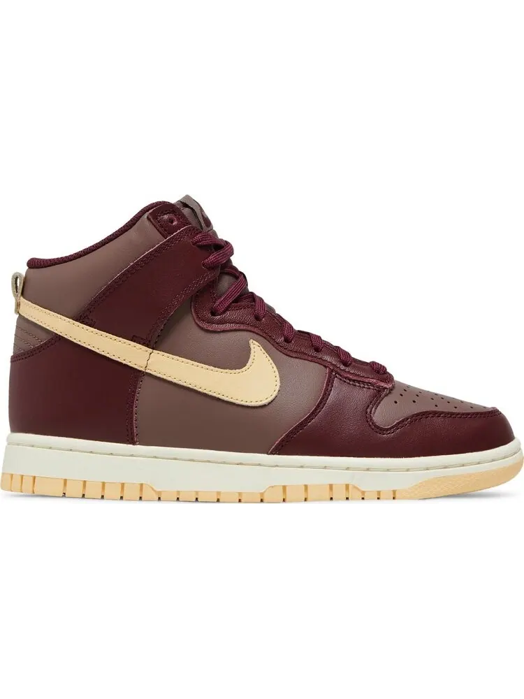 Кроссовки Wmns Dunk High 'Plum Eclipse' — изображение 1 из 4, красный