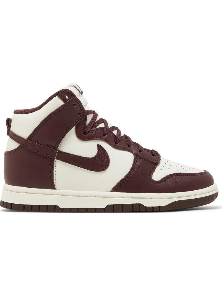 Кроссовки Nike Dunk High 'Burgundy Crush' — изображение 1 из 8, красный