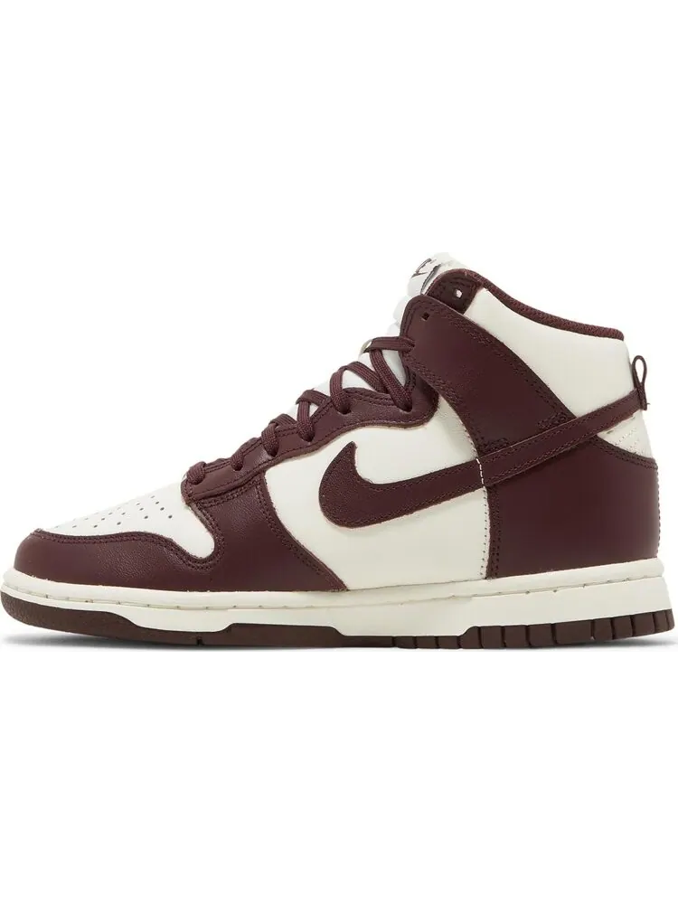 Кроссовки Nike Dunk High 'Burgundy Crush' — изображение 3 из 8, красный