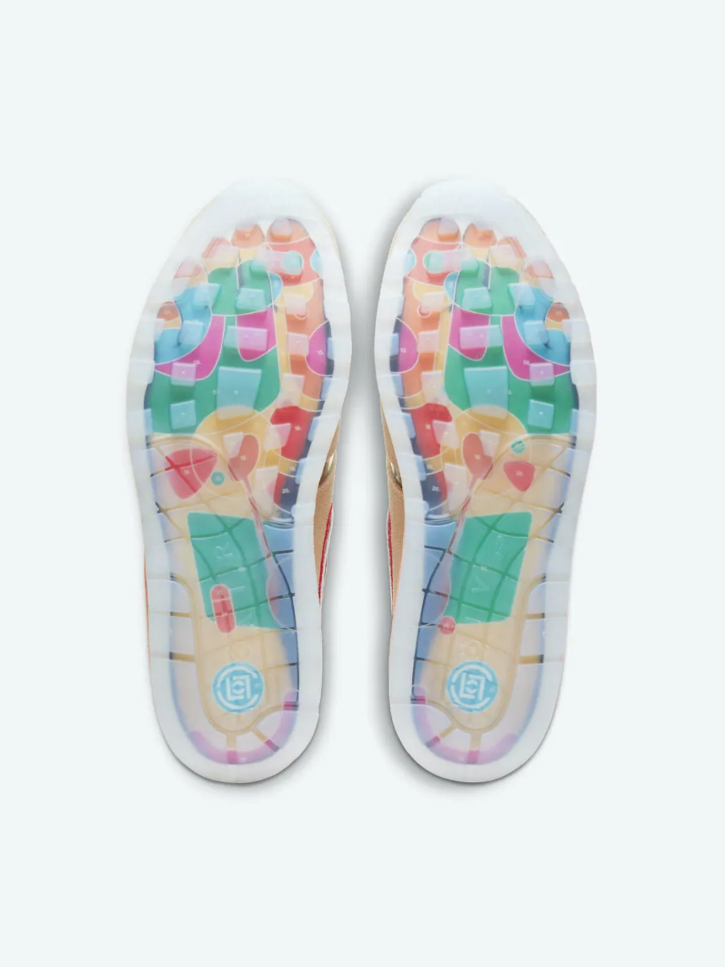 Кроссовки Nike CLOT x Air Max 1 'Kiss of Death' 2021 — изображение 6 из 12, бежевый
