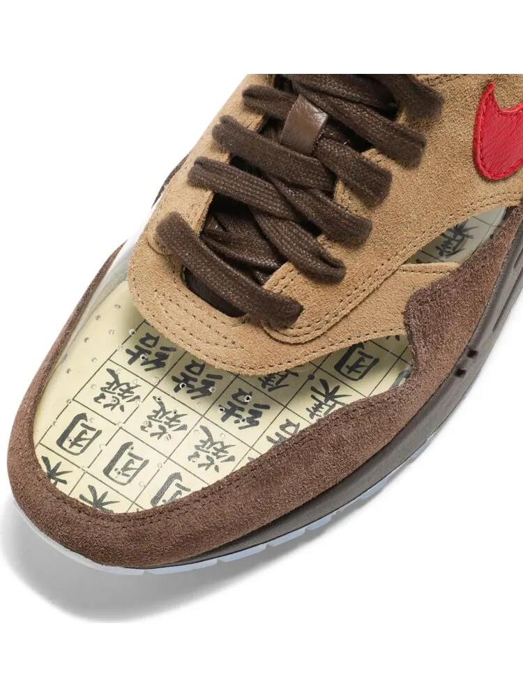 Кроссовки Nike CLOT x Air Max 1 'Kiss Of Death CHA' — изображение 8 из 8, коричневый