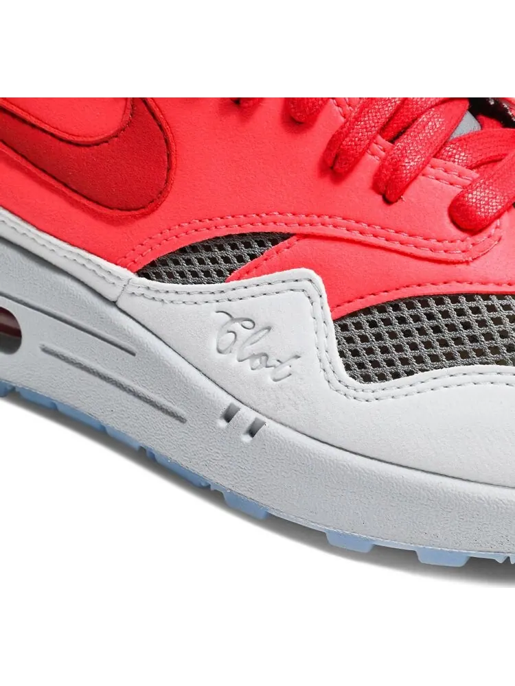 Кроссовки Nike CLOT x Air Max 1 'Kiss Of Death - Solar Red' — изображение 9 из 10, красный
