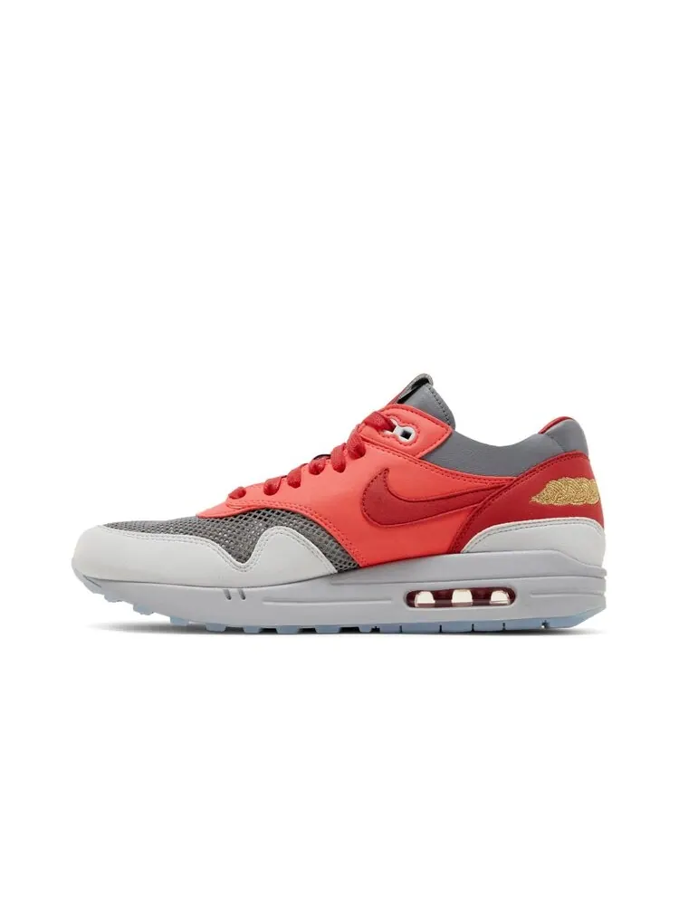 Кроссовки Nike CLOT x Air Max 1 — изображение 3 из 4, красный