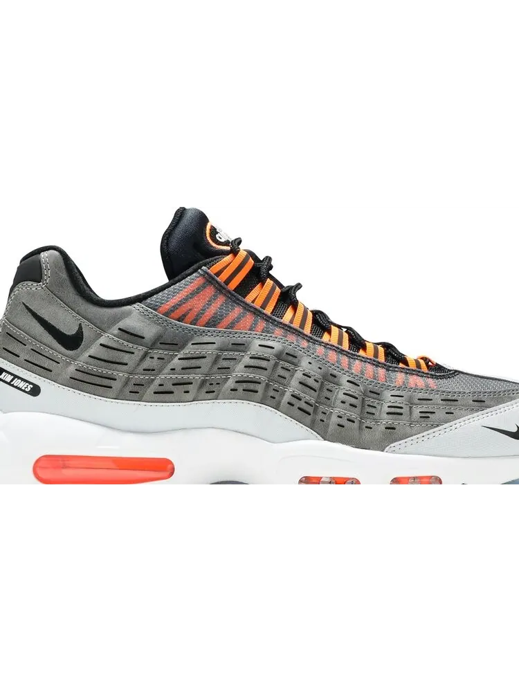 Кроссовки Nike Kim Jones x Air Max 95 'Total Orange' — изображение 2 из 8, черный