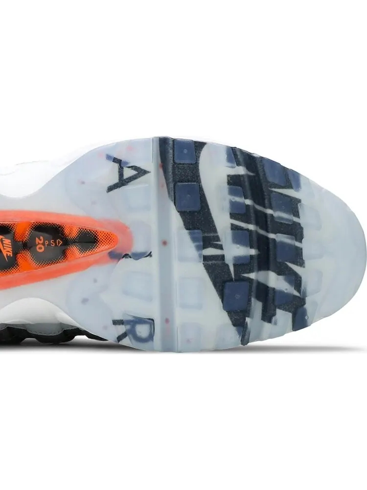 Кроссовки Nike Kim Jones x Air Max 95 'Total Orange' — изображение 5 из 8, черный