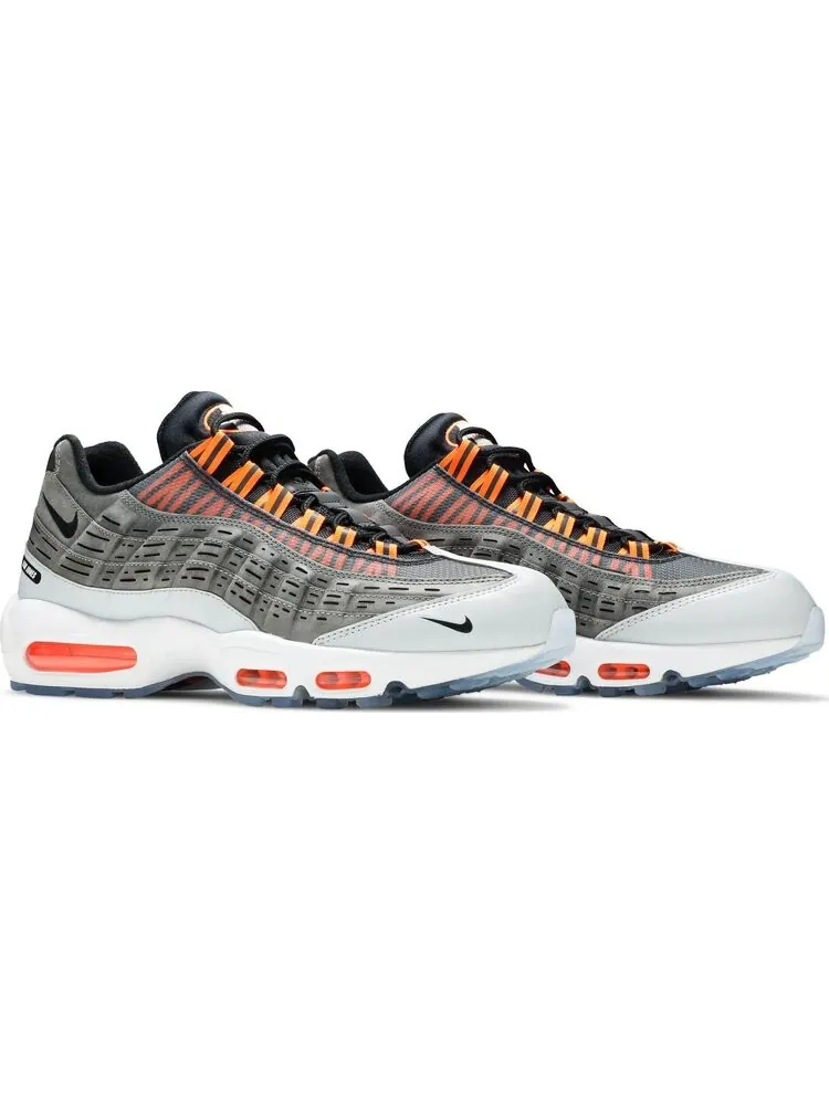 Кроссовки Nike Kim Jones x Air Max 95 'Total Orange' — изображение 8 из 8, черный