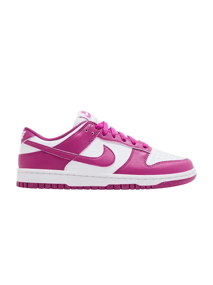 Кроссовки Nike Wmns Dunk Low Next Nature 'Hot Fuchsia' — изображение 1 из 9, белый