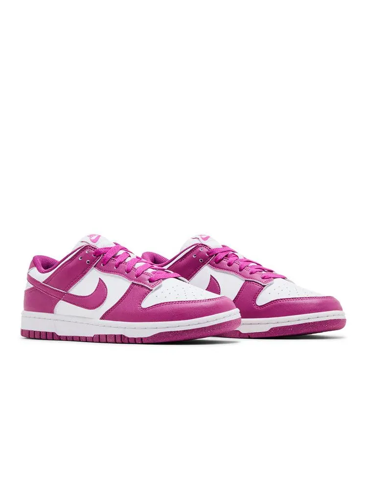 Кроссовки Nike Wmns Dunk Low Next Nature 'Hot Fuchsia' — изображение 9 из 9, белый