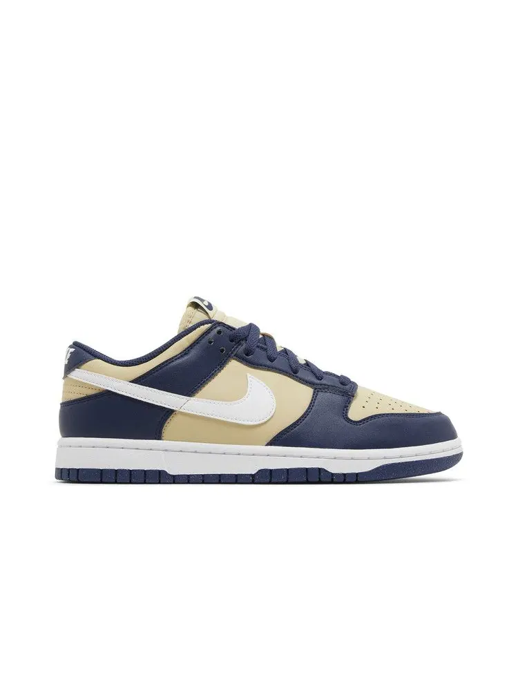 Кроссовки Nike Wmns Dunk Low Next Nature 'Navy Gold' — изображение 2 из 9