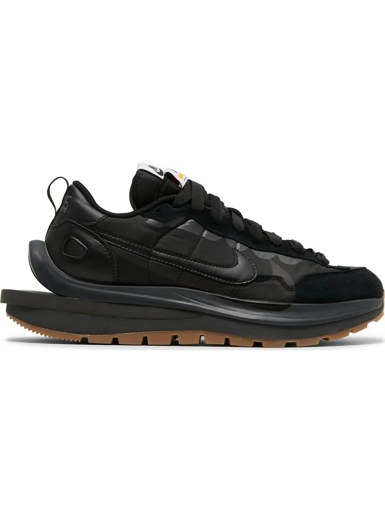 Кроссовки Nike Sacai x VaporWaffle 'Black Gum' черный — изображение 1 из 9