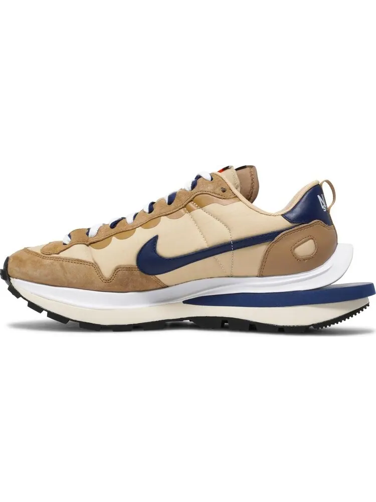 Кроссовки Nike sacai x VaporWaffle 'Sesame Blue Void' — изображение 3 из 10, бежевый