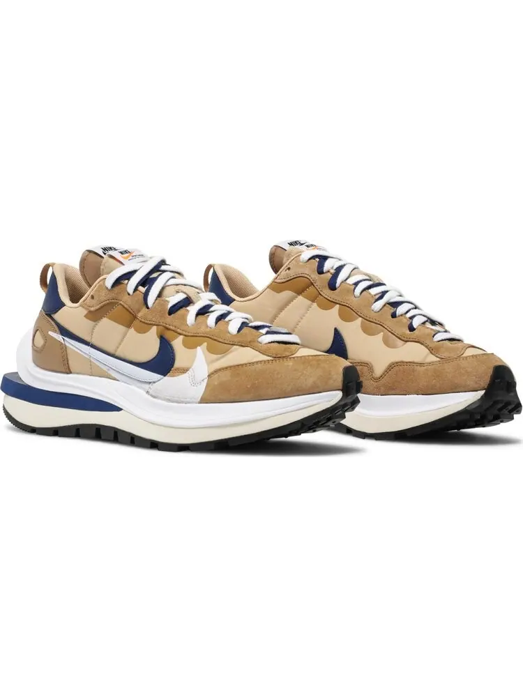 Кроссовки Nike sacai x VaporWaffle 'Sesame Blue Void' — изображение 8 из 10, бежевый