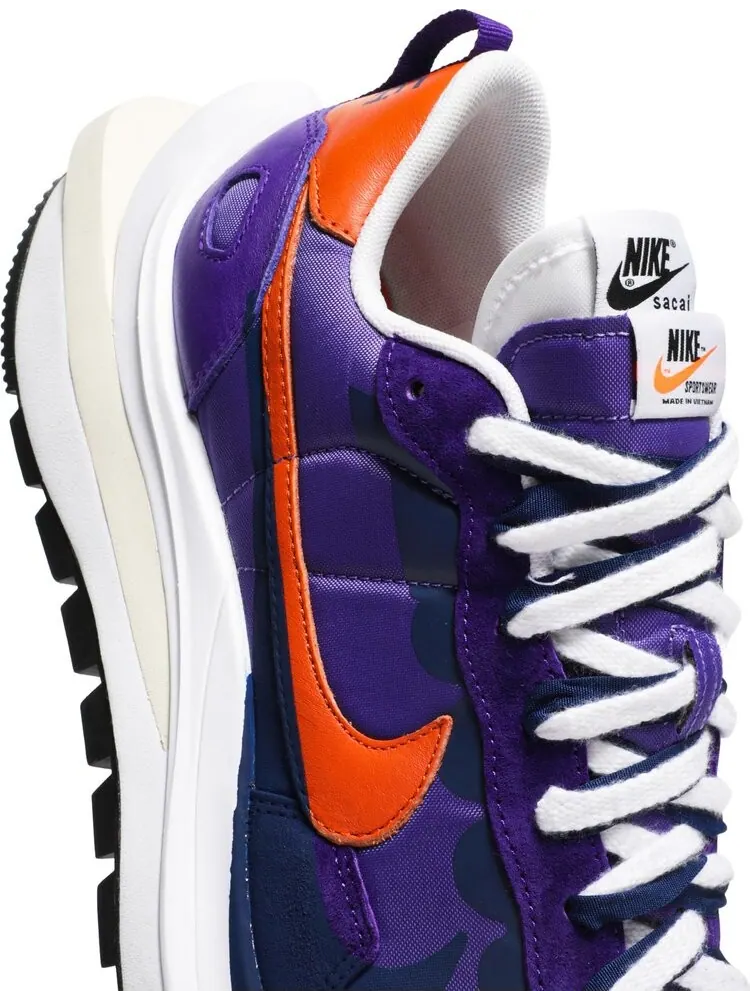 Кроссовки Nike Sacai x VaporWaffle 'Dark Iris' — изображение 10 из 10, фиолетовый