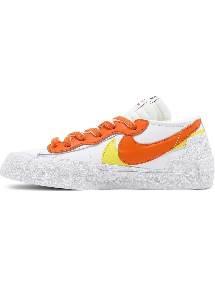 Кроссовки Nike sacai x Blazer Low 'Magma Orange' — изображение 3 из 8, оранжевый