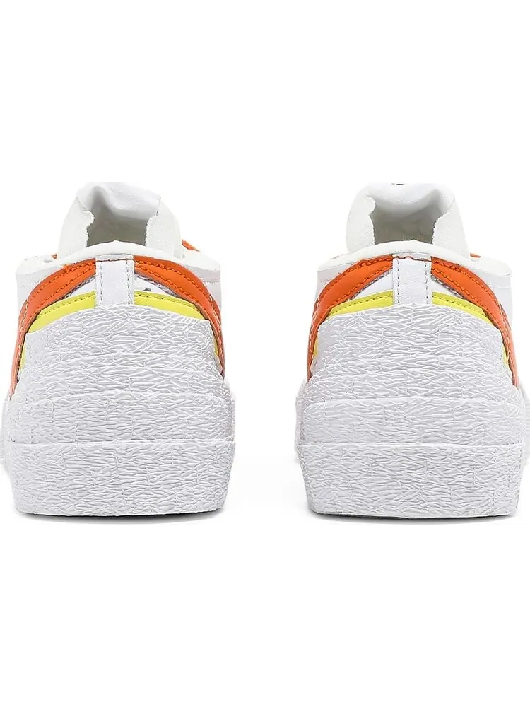 Кроссовки Nike sacai x Blazer Low 'Magma Orange' — изображение 6 из 8, оранжевый
