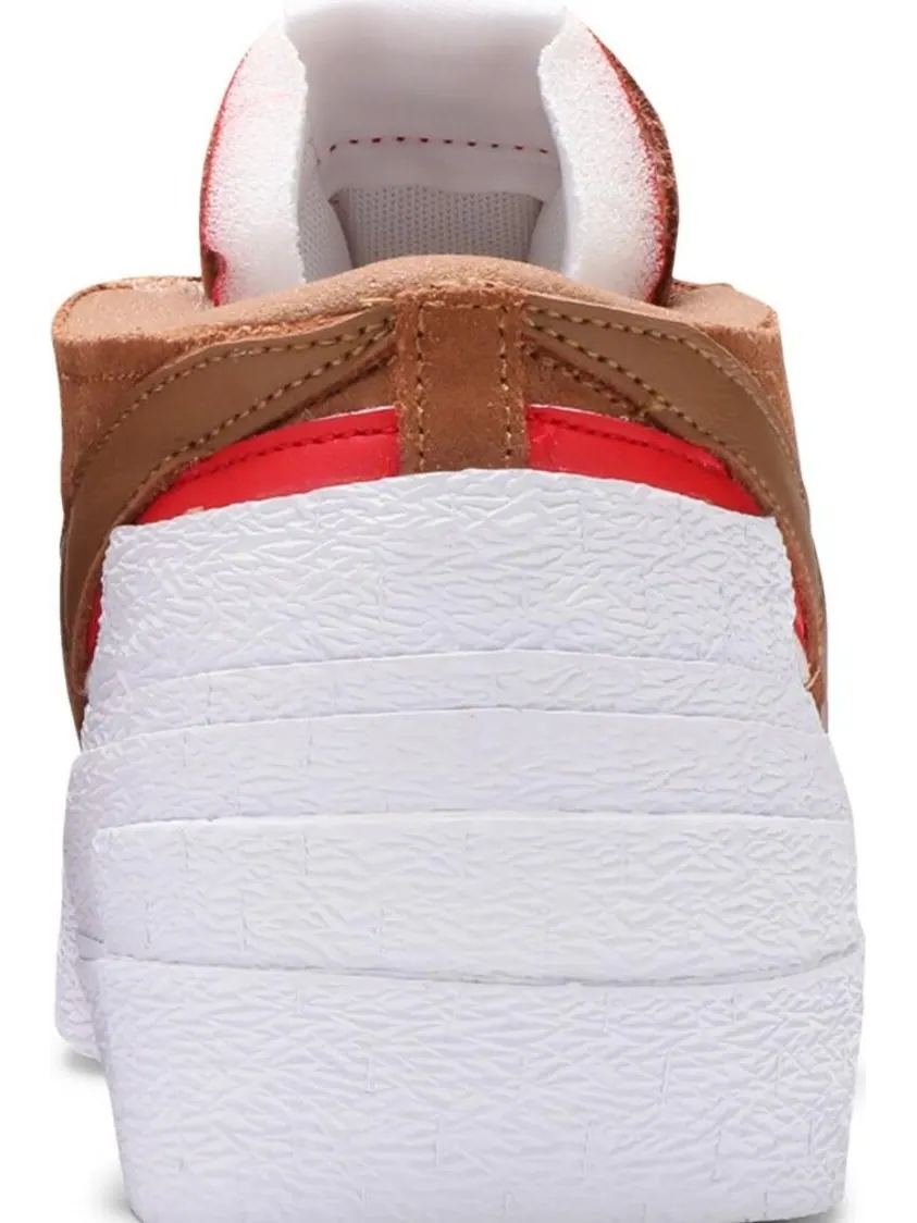 Кроссовки Nike sacai x Blazer Low 'British Tan' — изображение 7 из 10, загар