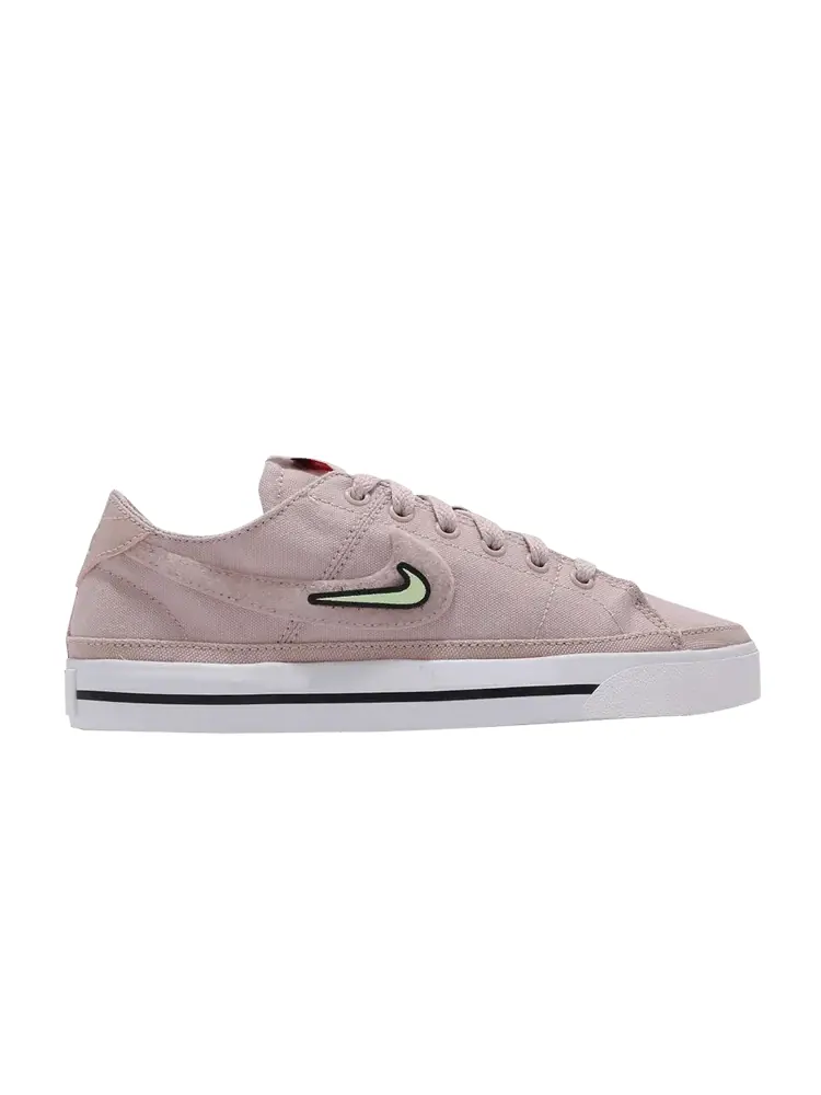 Кроссовки Nike Wmns Court Legacy 'Valentine's Day' — изображение 1 из 1, белый/черный